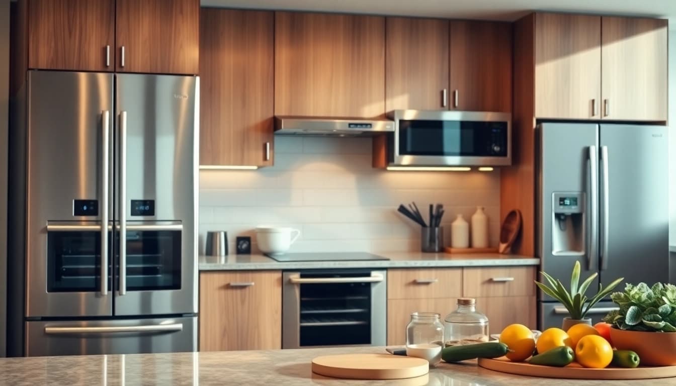 Enhance your kitchen with high-quality home appliances for efficient cooking.