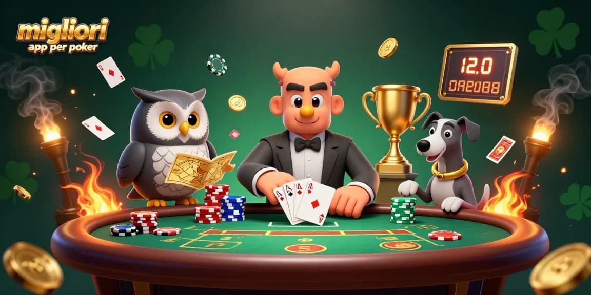 Migliori app per poker: alternative strategiche da considerare nel 2026