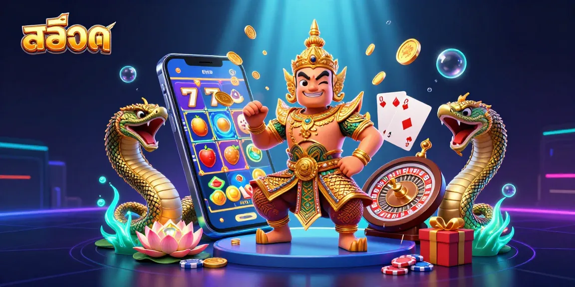 Experience thrilling สล็อต gameplay with vibrant characters and exciting casino elements.
