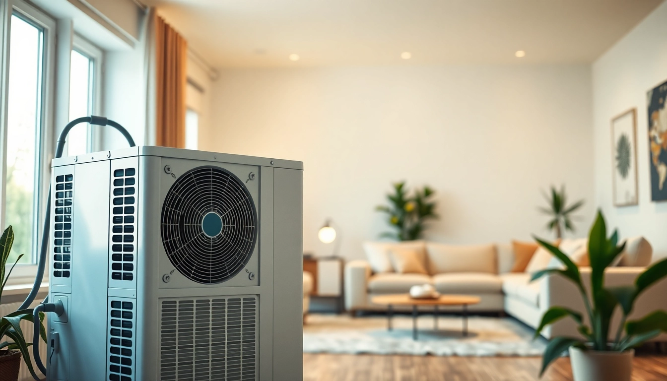 Trane HVAC system enhancing energy efficiency in a modern home environment.