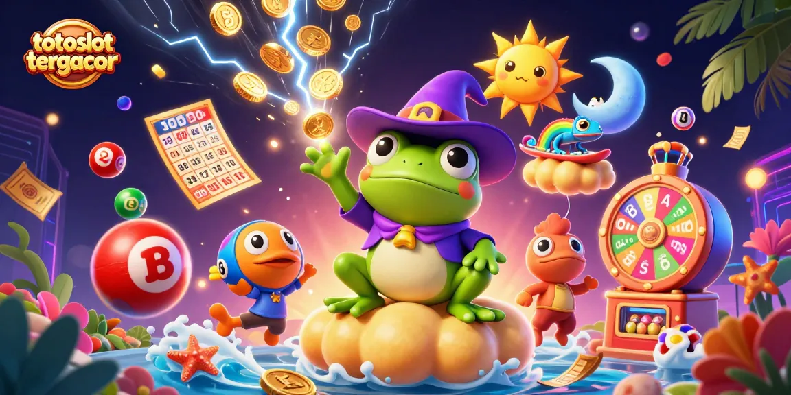 Play exciting games at toto slot tergacor with a vibrant and engaging gaming atmosphere filled with golden coins and dynamic elements.
