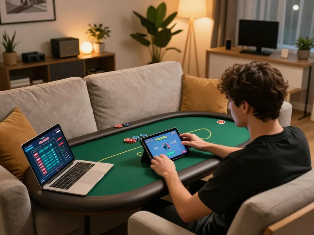 Engaging in online poker strategy while using fly88 đăng nhập for enhanced gameplay experience
