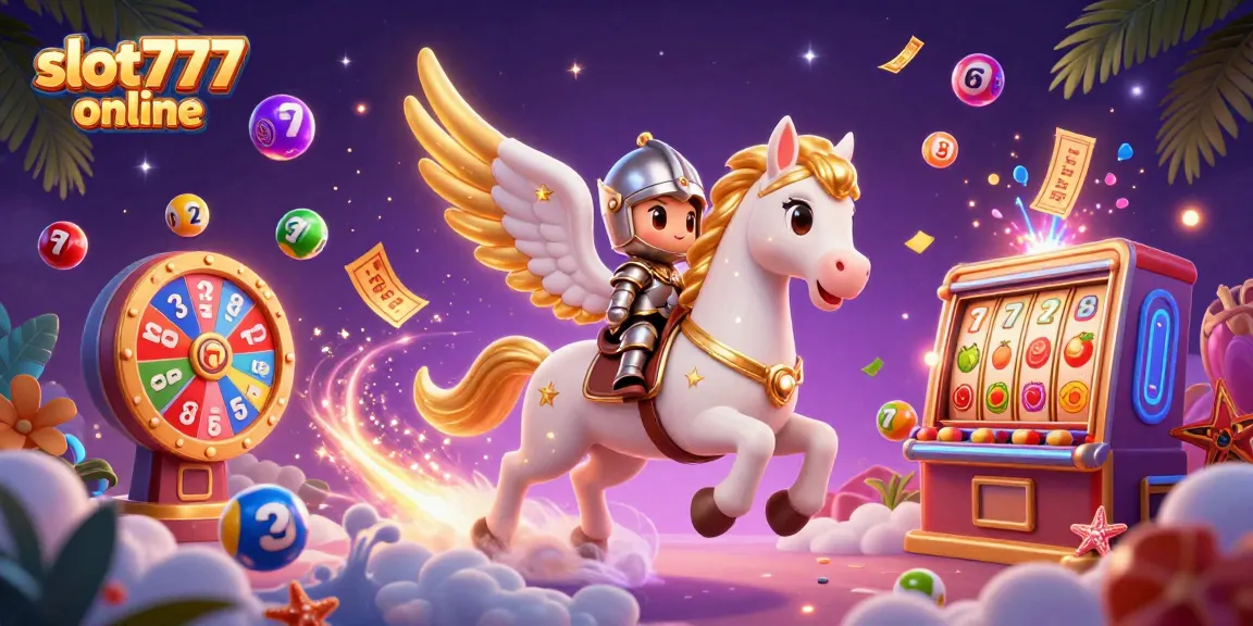 Experience the excitement of slot777 online with colorful lottery balls and dynamic game elements.