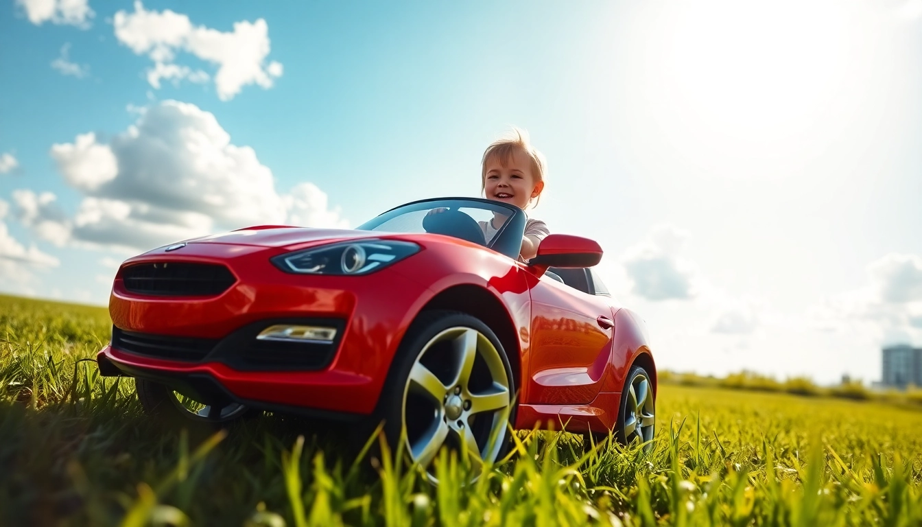 Choosing the Right Ride On Car for Kids: Safety, Features, and Fun