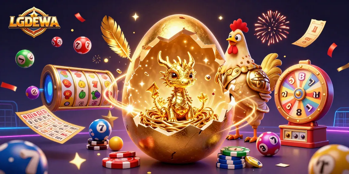 Experience jackpot excitement with LGODEWA as a golden dragon reveals casino treasures!