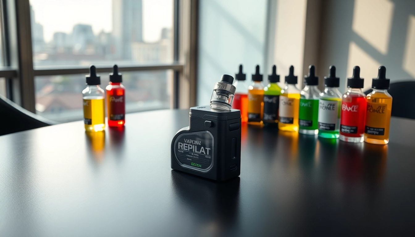 Experience the lost vape orion, a sleek vaping device showcasing vibrant e-liquids.