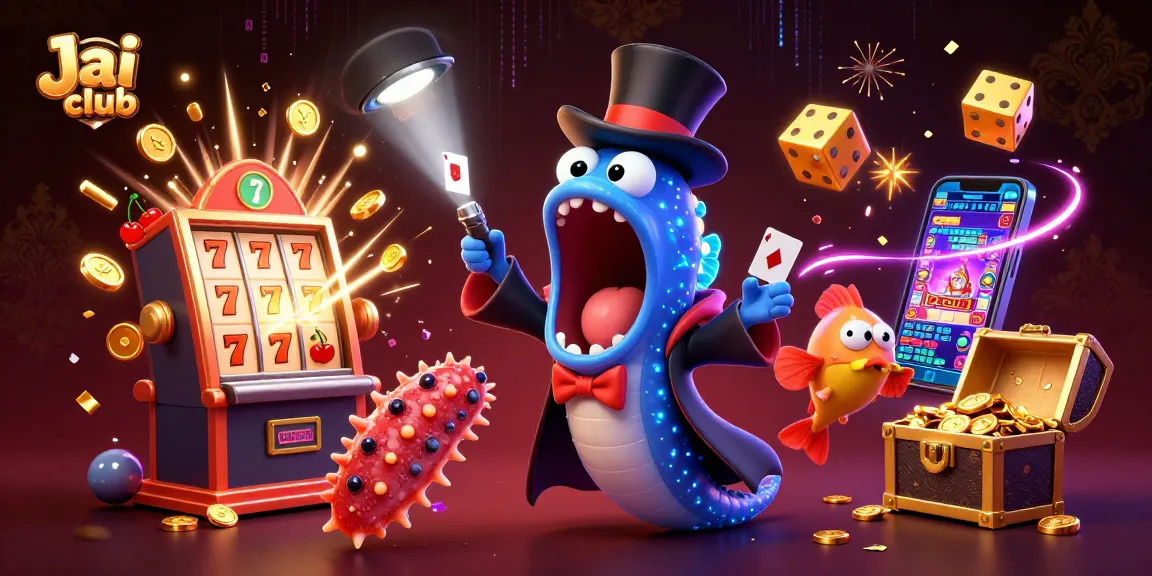 Engage with exciting games at Jai club, featuring thrilling casino elements in an electrifying scene.