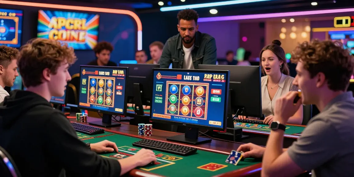 Engaging scene of UK players enjoying credit card casino games at https://euf.co.uk, showcasing vibrant gaming atmosphere and excitement.