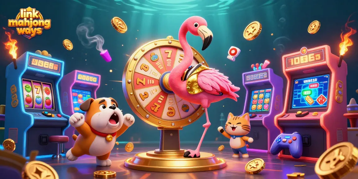 Spin the link mahjong ways prize wheel and win with a lively game show atmosphere.