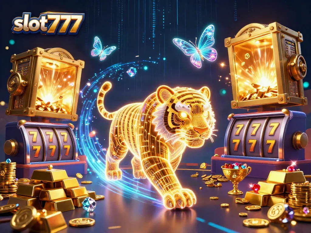 Menangkan jackpot di slot777 dengan simbol keberuntungan dan harta berkilau yang melimpah.