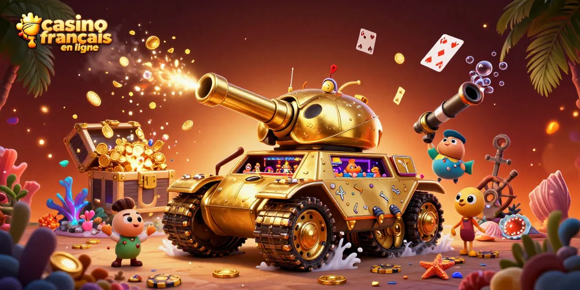Vivez l'expérience du casino français en ligne avec une illustration 3D captivante !