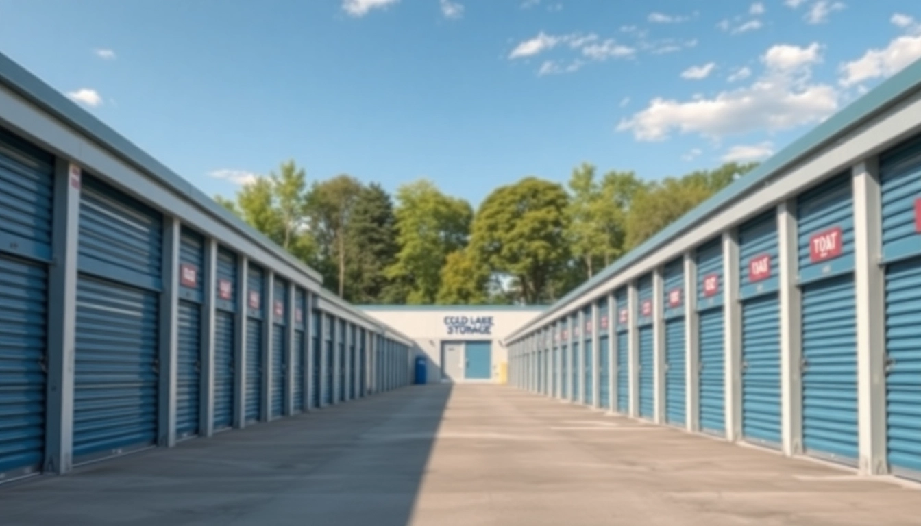 Showcasing cold lake storage units in a professional setting with clear organization and security.