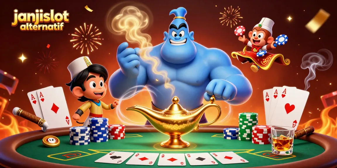 Engage with janjislot alternatif by hitting a jackpot on this vibrant casino scene.