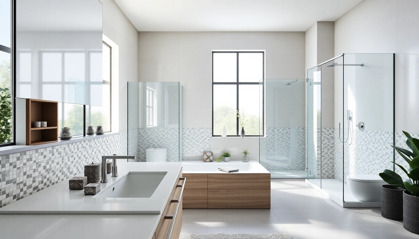 Besondere Duschprodukte von sonni sanitär GmbH in einem eleganten Badezimmer-Design