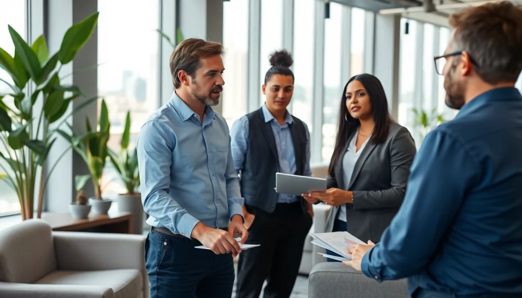 Enhance your knowledge of tax planning and wealth management with professionals in a modern office.