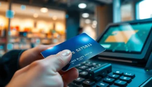 카드깡 관련 현금 인출 방법을 나타내는 신용카드 사용 장면