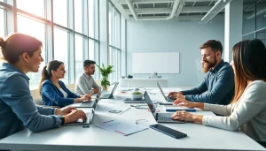 Implementing WhatsApp Business CRM features in a modern workspace with team collaboration.