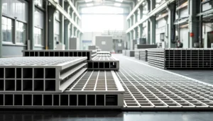 Showcasing strong and versatile GRP Grating Supplier solutions in a professional industrial setting.