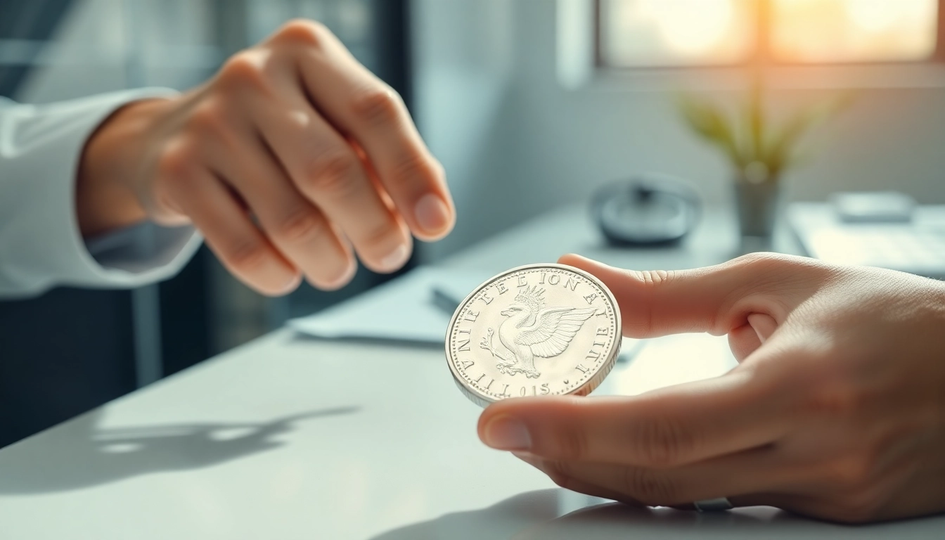 Compro argento: gioielli e monete in fase di valutazione da un esperto professionista.