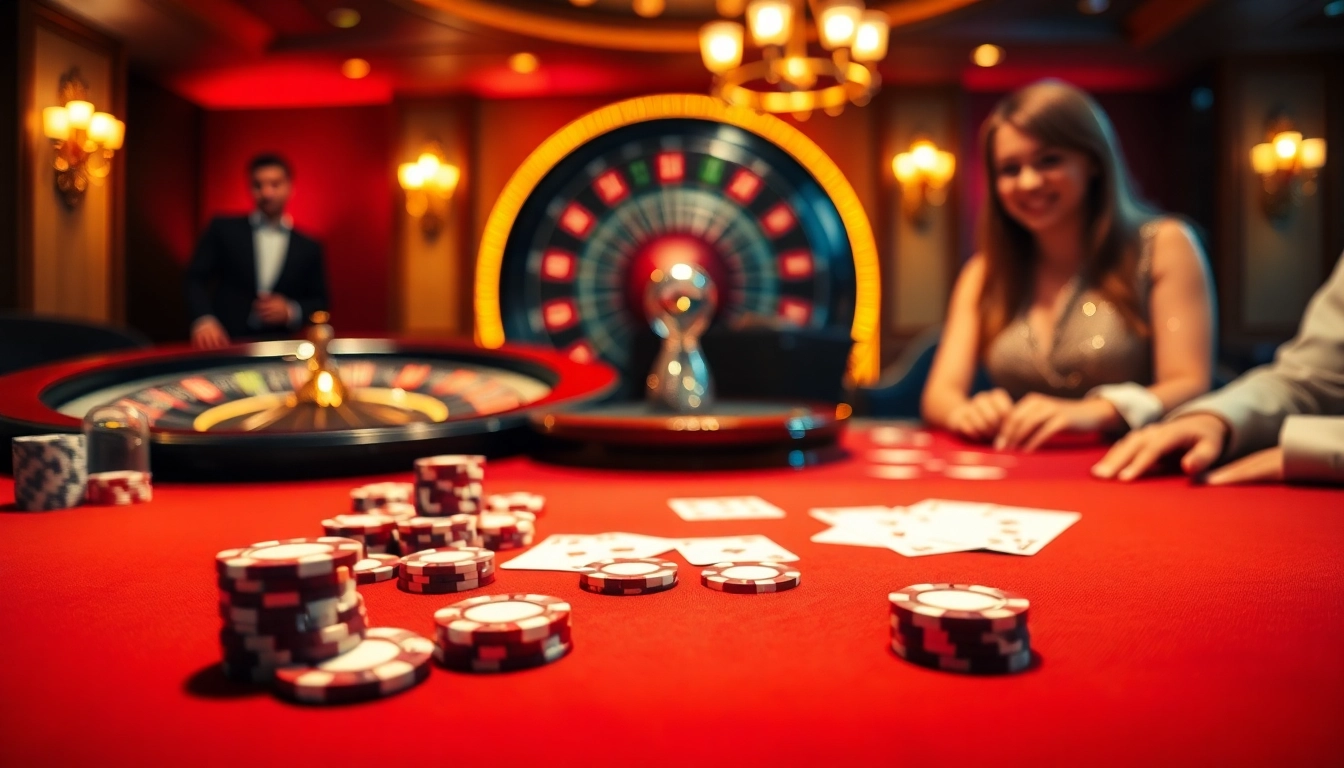 Experience the thrill of online gambling with 789bet link mới at this elegant poker table scene.