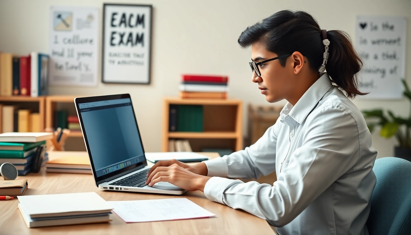 Enhance your performance with effective remote exam help in a focused study environment.