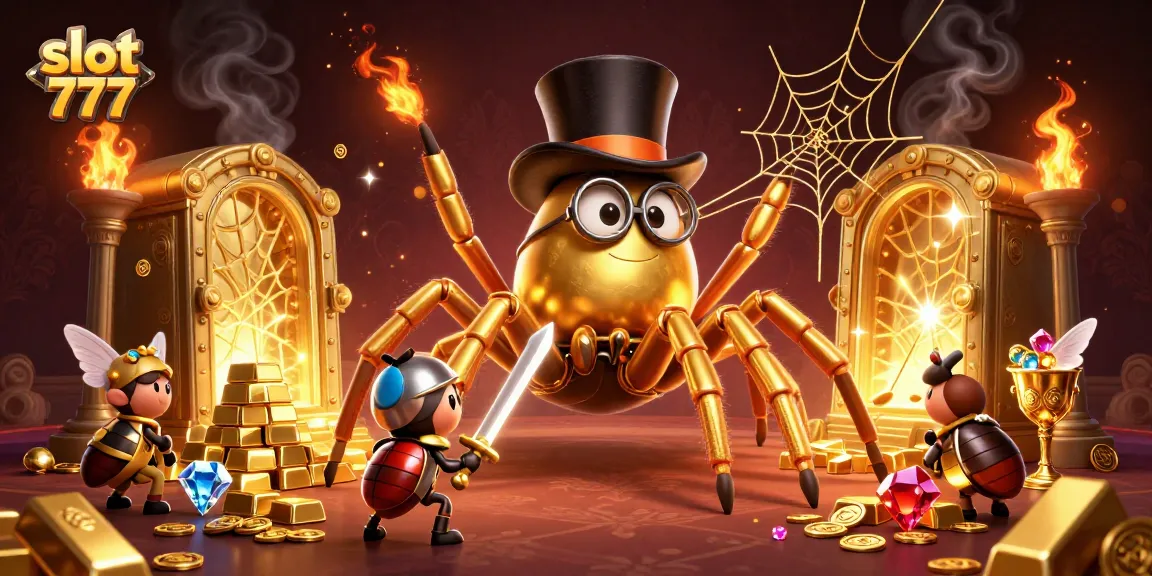 Engage with slot 777's thrilling gameplay surrounded by vibrant 3D casino elements.