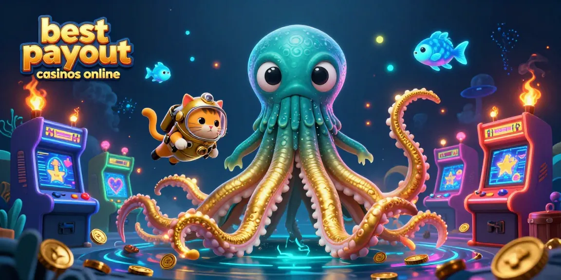 Experience the thrill at the best payout casinos online with a vibrant underwater gaming adventure.